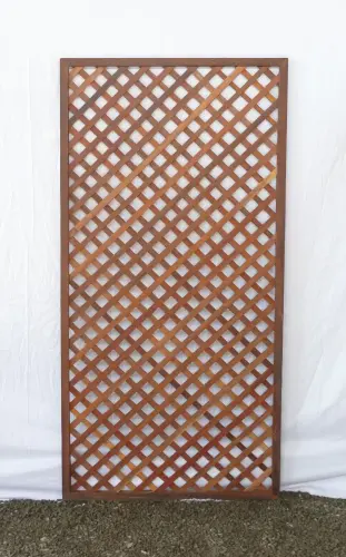 Product image of the product “Garden Fence Lattice made from Hardwood Merbau 90 x 180cm ”